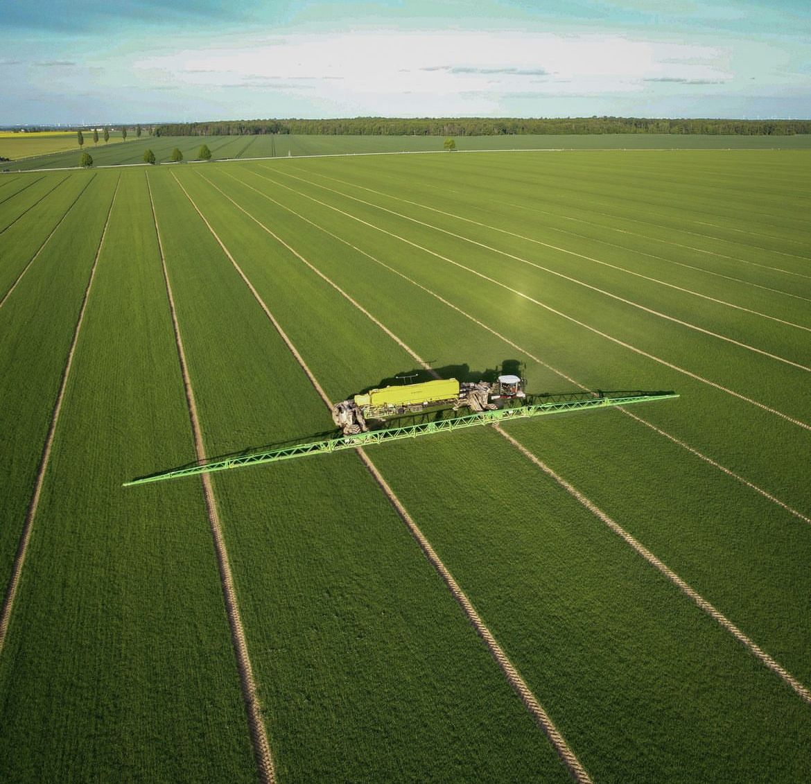 Agricultural landscape and farmland